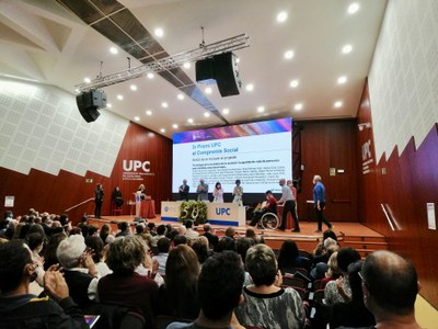 BIOMEC rep el Premi UPC al Compromís Social en l'àmbit de la Inclusió