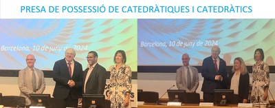 Dues noves promocions a Professorat Catedràdic al DEM