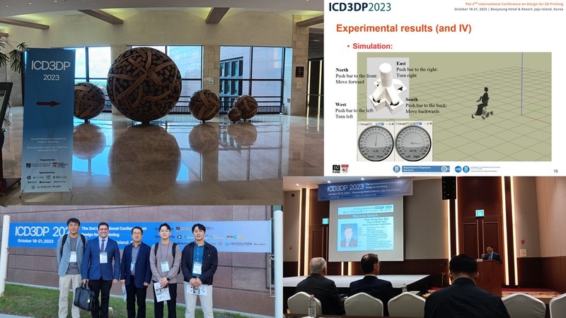 Participació al Congrés d’impressió 3D “ICD3DP” a Corea