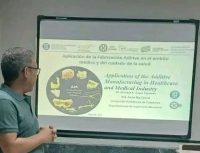 Lecture of professor Enrique Zayas at Universidad de Ciencias Médicas de Holguín (Cuba)