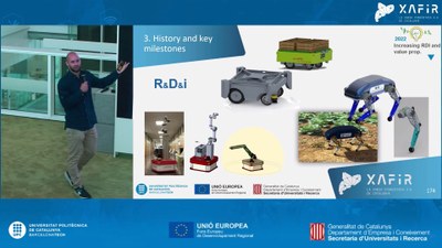 Participación del CDEI en la jornada Tech Transfer Robotics 4.0