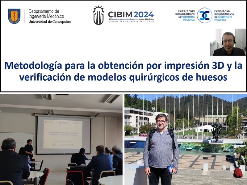 Participación del profesorado del DEM en el XVI Congreso Iberoamericano de Ingeniería Mecánica (XVI – CIBIM 2025), celebrado en Concepción, Chile