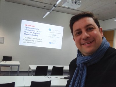 Participación en el curso Unite! de la TUDarmstadt "Trends on production Engineering" en Alemania